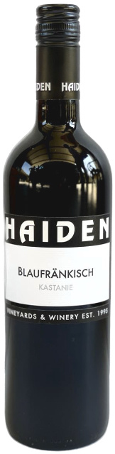 Blaufränkisch Kastanie Weinhaus Haiden 2020 0,75 Liter
