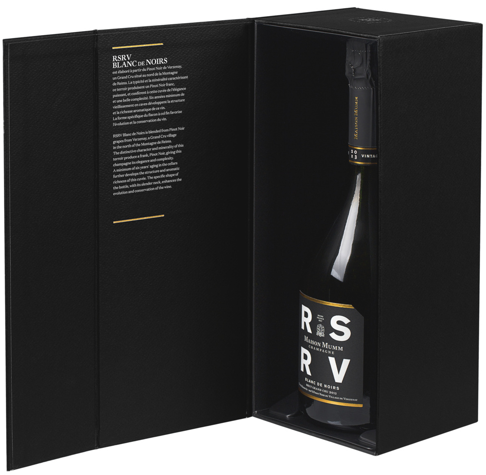 RSRV Blanc de Noirs Maison Mumm Champagner 2013 0,75 Liter