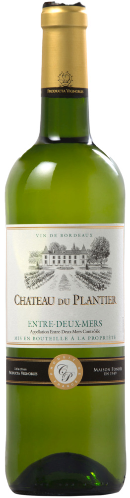 Chateau du Plantier Bordeaux Blanc Entre Deux Mers 2021 0,75 Liter