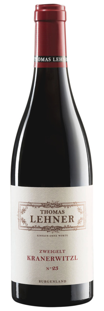 Zweigelt Kranerwitzl No 23 Thomas Lehner® 2015 0,75 Liter