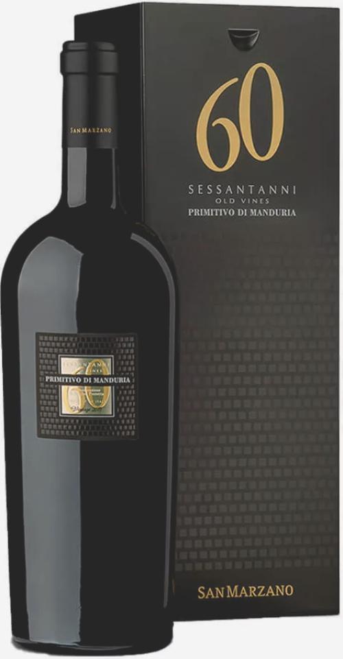 Primitivo di Manduria DOP Sessantanni San Marzano 2018 3 Liter