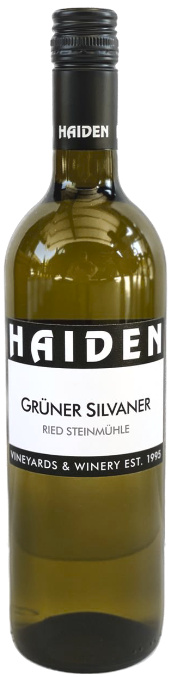 Grüner Silvaner-Steinmühle Weinhaus Haiden 2022 0,75 Liter