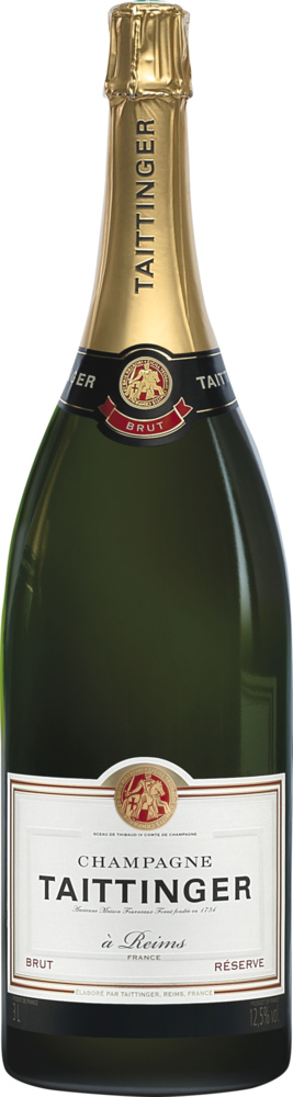 Taittinger Brut Reserve Champagne Jeroboam 3 Liter