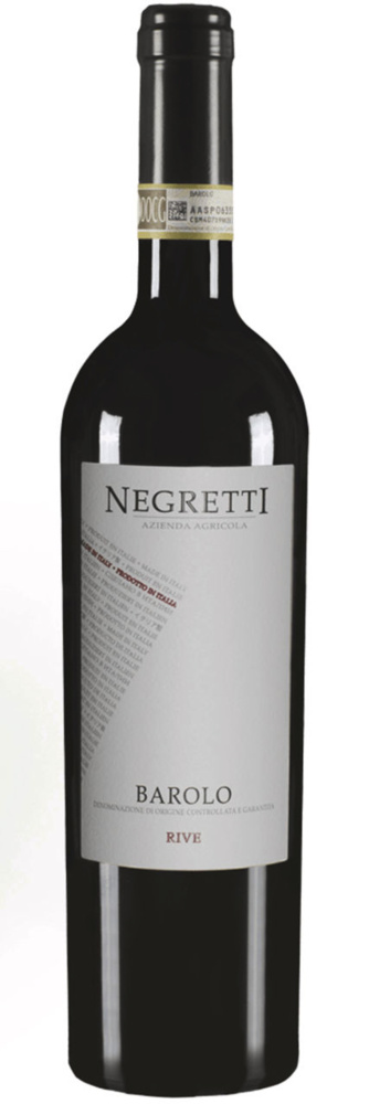 Barolo DOCG Rive Weingut Negretti 2017 0,75 Liter