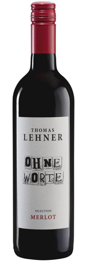 Ohne Worte® Merlot by Thomas Lehner® 2017 0,75 Liter