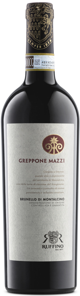 Greppone Mazzi Brunello di Montalcino DOCG Rosso Ruffino 2018 0,75 Liter