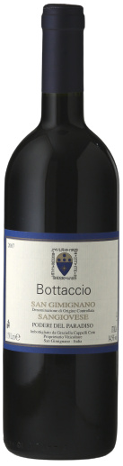 Vino Rosso DOC "Bottaccio" Toscana Poderi del Paradiso 2021 0,75 Liter