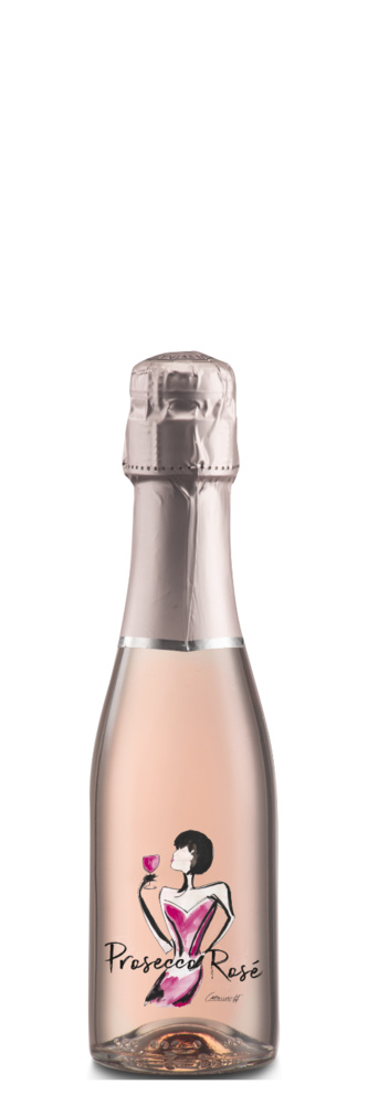 Prosecco Rose Le Contesse Spumante Brut Treviso (klein) 0,2 Liter