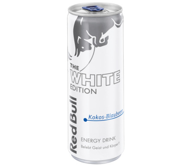 Red Bull White Edition Energy Drink Kokos-Blaubeere