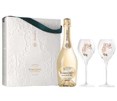 Perrier Jouet Blanc de Blancs Ecobox + 2 Gläser