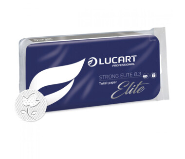 Toilettenpapier 3lg. Lucart Strong Elite 72 Roll. a 250Bl.