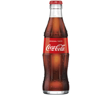 Coca-Cola Glasflasche