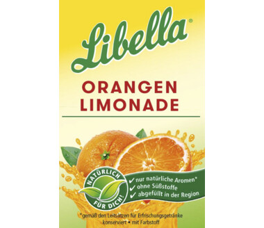 Libella Orangenlimonade Postmix 65.00l Fertiggetränk