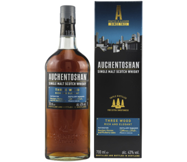 Auchentoshan Three Wood Single Lowland Malt Whisky