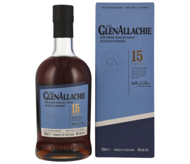 GlenAllachie 15 Years Single Malt Scotch Whisky