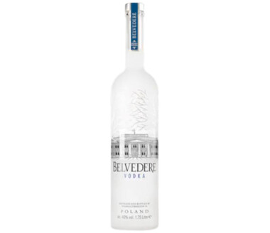 Belvedere Vodka mit Beleuchtung