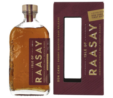 Isle of Raasay Dun Cana Sherry Quarter Cask First Edition Single Malt Whisky