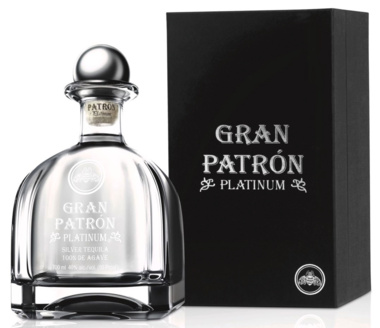 Tequila Gran Patron Platinum silver