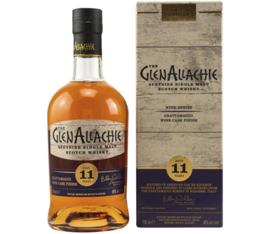 GlenAllachie 11 Years Gratamacco Wine Finish Single Malt Scotch Whisky