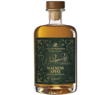 Lantenhammer Weihnachtselixir Walnuss-Apfel Liqueur