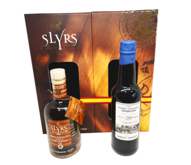 Slyrs Whisky Geschenkset Pedro Ximenez Fasstärke No 1 Pedro Ximenez 20 Years
