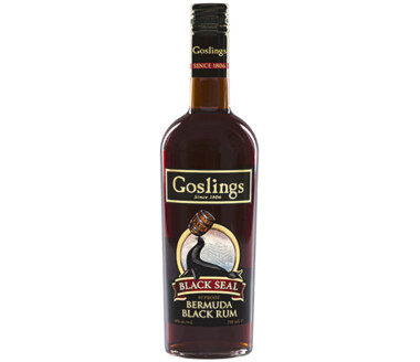Goslings Bermuda Rum 80 Proof Black Seal