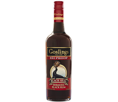 Goslings Bermuda Rum 151 Proof Black Seal