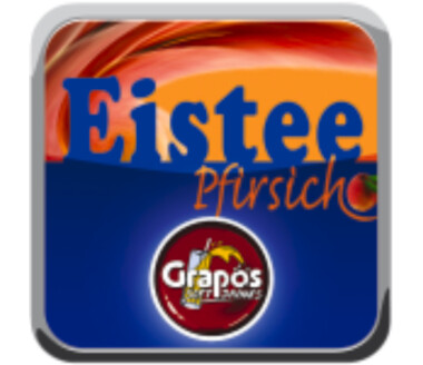 Grapos Eistee Pfirsich Postmix 65 Liter Fertiggetränk