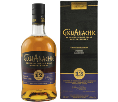GlenAllachie 12 Years French Oak Wood Finish Single Malt Scotch Whisky