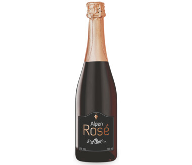 Alpen Rose alkoholfrei Schaumwein aus entalkoholisiertem Wein