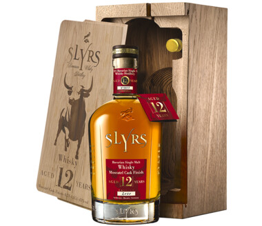 Slyrs Bavarian Single Malt 12Y Moscatel Cask Finish + 0.05l