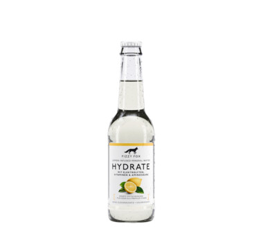 Fizzy Fox Lemon Infused Mineral Water Hydrate