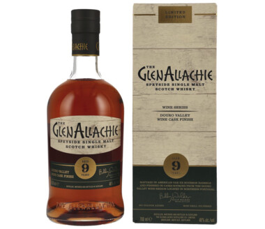 GlenAllachie 9 Years Douro Valley Wine Finish Single Malt Scotch Whisky