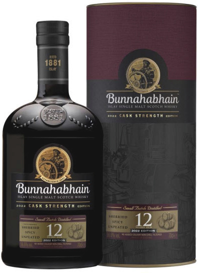 Bunnahabhain 12 Years Old Cask Strength Edition 2022