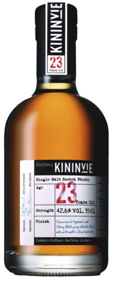 Kininvie 23 Year Old Single Malt Scotch Whiskey