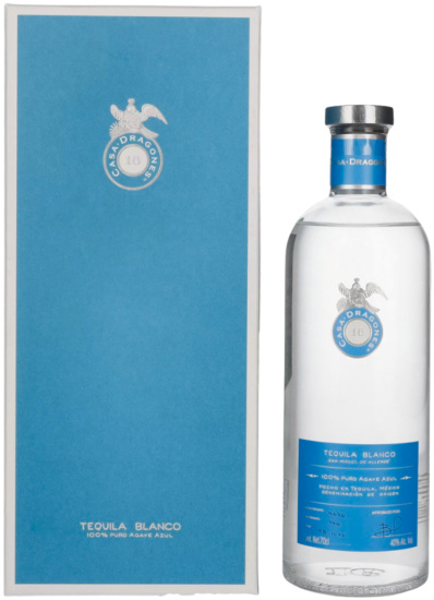 Tequila Casa Dragones Blanco 100% Puro Agave Azul