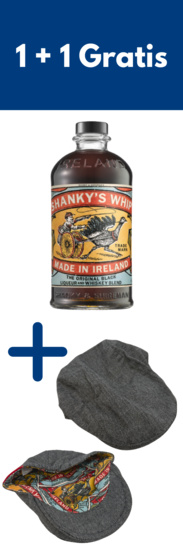 Shanky's Whip Irish Whiskeylikör + französische Mütze Gratis