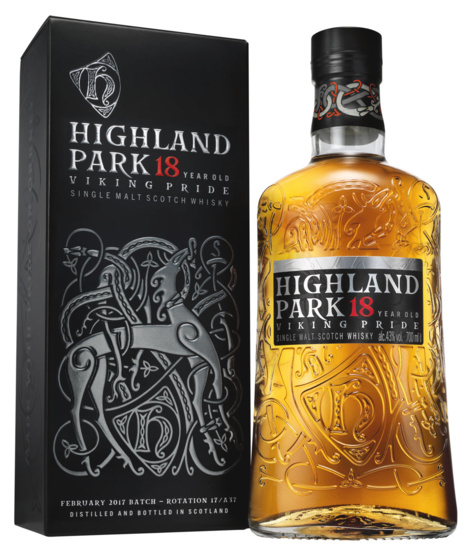 Highland Park 18Y Single Malt Scotch Whisky Orkney Islands