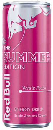 Red Bull Sommer Edition 2025 White Peach