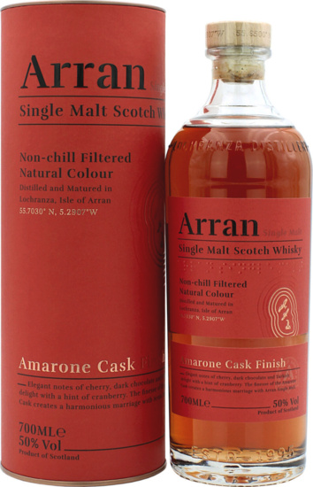 Arran Amarone Cask Finish Single Malt Scotch Whisky