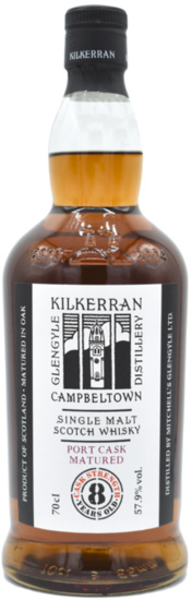 Kilkerran 8Y Port Cask Matured Single Malt Scotch Whisky
