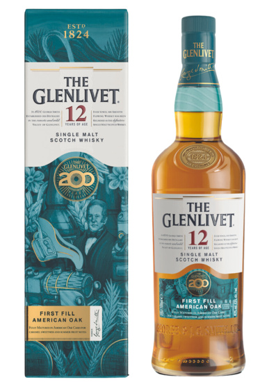 The Glenlivet 12 Years old 200 Years Limited Edition Single Malt Scotch Whisky