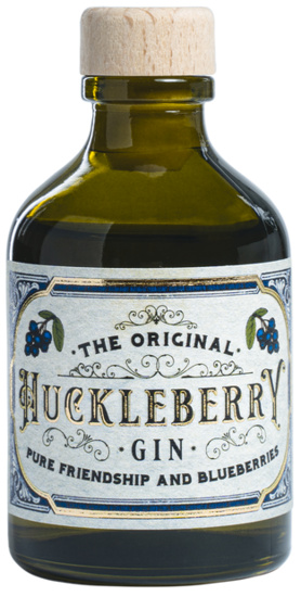 Huckleberry Gin The Delicious Miniatur