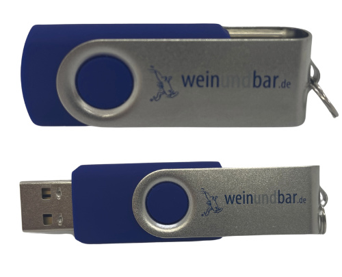 USB-Stick 2GB mit weinundbar Logo