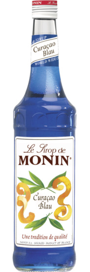 Monin Blue Curacao Sirup (1+8) MHD 06.26