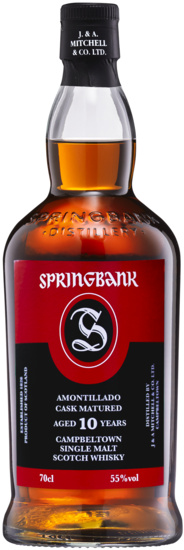 Springbank 10 YO Amontillado Cask Single Malt Whisky