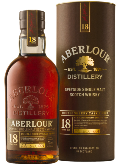 Aberlour 18Y Double Sherry Cask Finish PX + Oloroso Cask