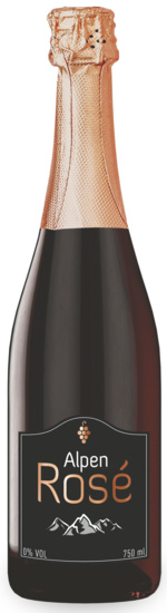 Alpen Rose alkoholfrei Schaumwein aus entalkoholisiertem Wein