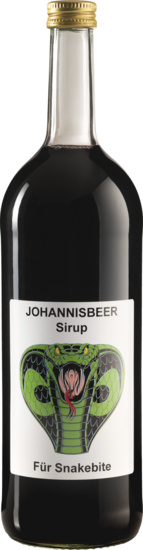 Johannisbeer Sirup 1:5 für Snakebite