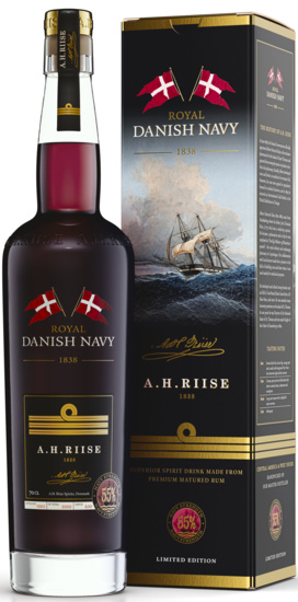 A.H. Riise Danish Navy Rum Strength Rum